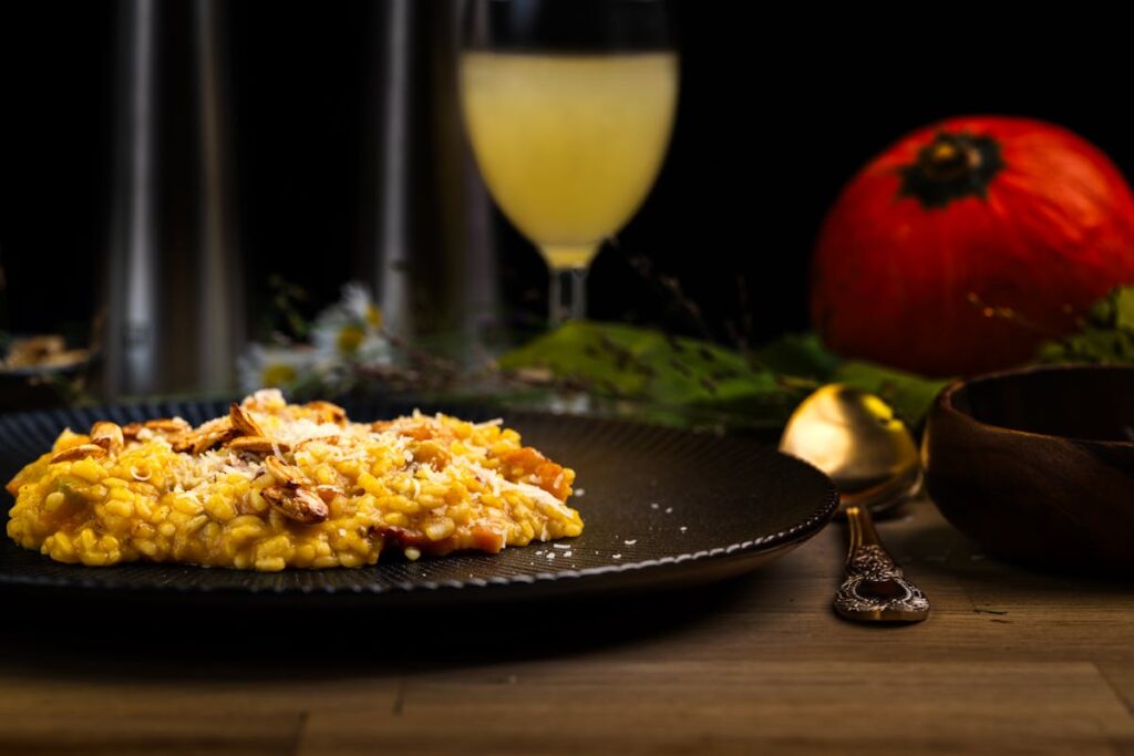 Wie gelingt ein cremiges Kürbisrisotto mit Parmesan? 29 Wie gelingt ein cremiges Kürbisrisotto mit Parmesan?