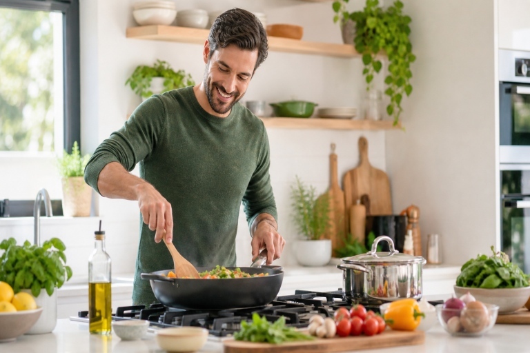 Wirsing-Curry mit Kartoffeln und Kokosmilch: vegan, mild und wärmend