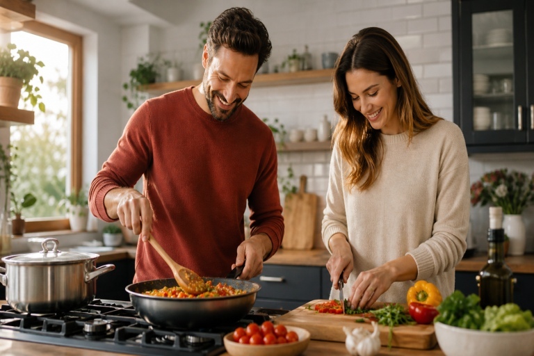 Sellerieschnitzel mit Kartoffelsalat: vegetarische Hausmannskost mit Biss