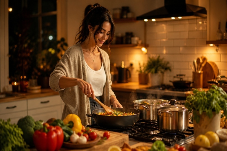 Blumenkohl-Kartoffel-Püree mit Muskatnuss: cremig, leicht und voller Aroma